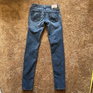 True Religion Vintage Low Rise Jeans. Size 28.